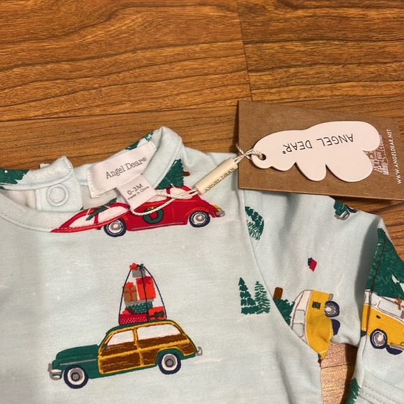 🎄NWT Angel Dear Holiday Knotted Gown 🎄 - Picture 3 of 4